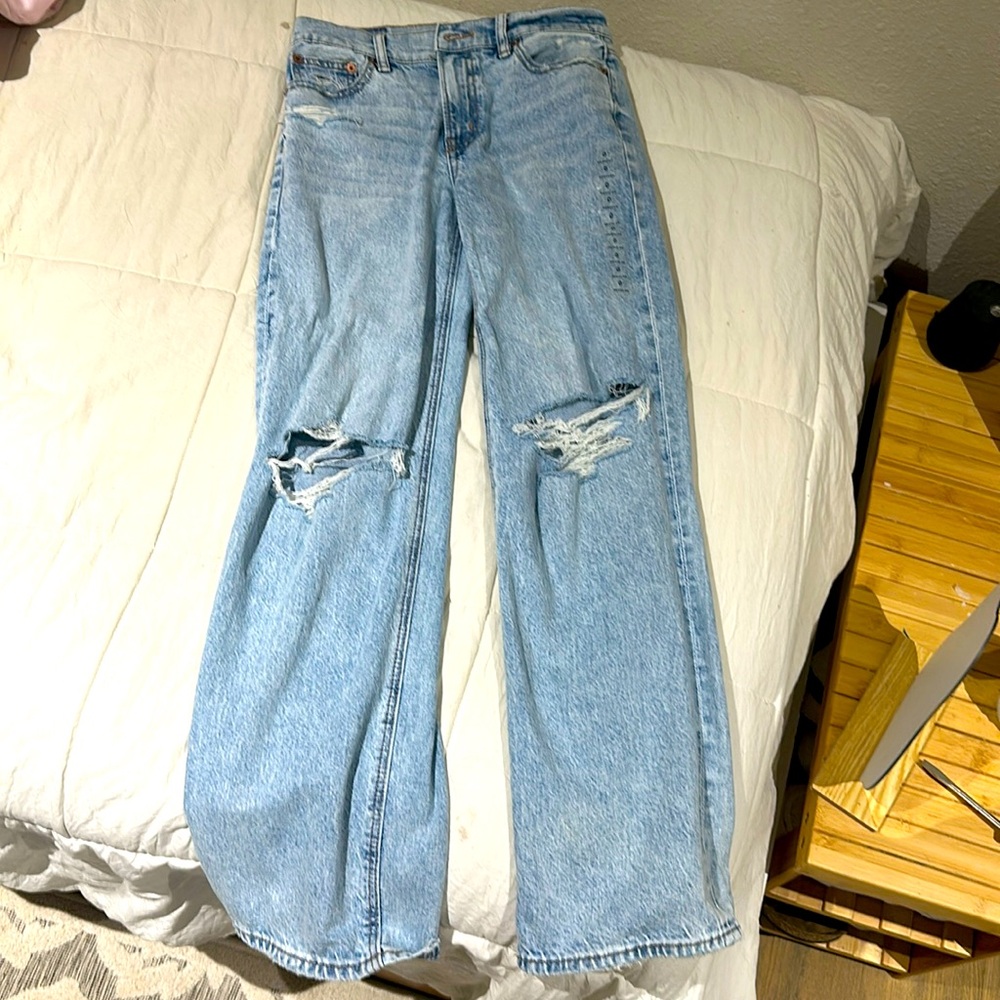 American eagle stovepipe jeans